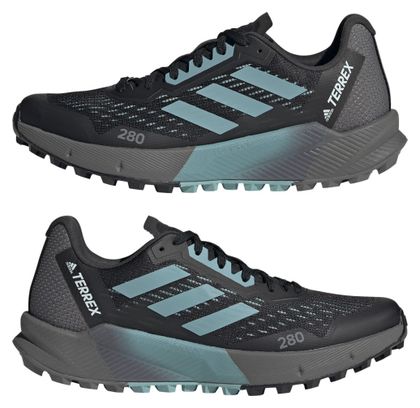 Trailrunning-Schuhe adidas Terrex Agravic Flow 2 Schwarz Blau Damen