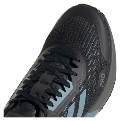 Women's Terrex Agravic Flow 2 Trail Running Shoes Black Blue