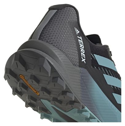 adidas running Terrex Agravic Flow 2 Women's Trail Shoes Black Blue