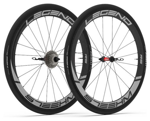 PAIRE DE ROUES | LEGEND WHEELS | 50P RS⁴ | PATINS 9X100- 9X135MM | LEGEND RS | SHIMANO/SRAM