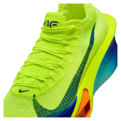 Chaussures de Running Nike Alphafly 3 Vert Bleu Orange Femme