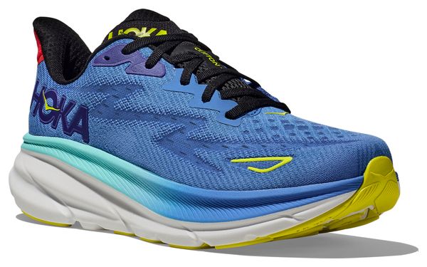 Running Shoes Hoka One One Clifton 9 Bleu Corail Homme