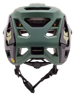 Fox Speedframe Pro Blocked Helm Grün