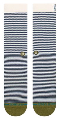 Stance Mini Bar Crew-sokken Blauw/Beige/Groen