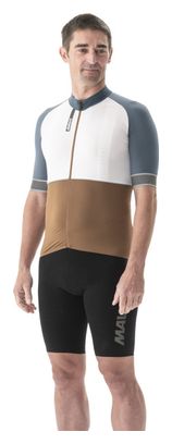 Maillot Manches Courtes Mavic Ksyrium Blanc/Bleu Clair