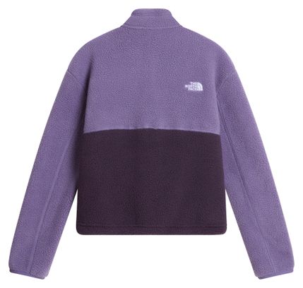 Polaire The North Face Yumiori 1/4 Zip Violet Femme