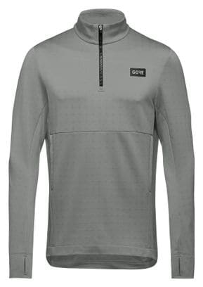 Maillot Manches Longues Gore Wear Everyday Thermo 1/4-Zip Gris