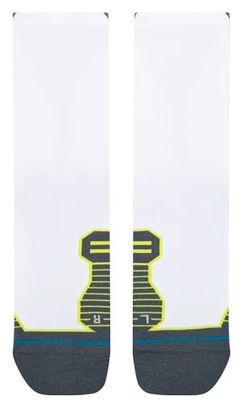 Stance Funnel Light Crew Socks in White/Gray