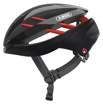 Casque Abus Aventor Quin Velvet Noir / Rouge