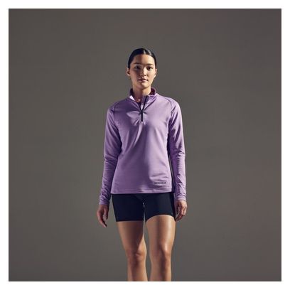 Langarm Trikot Women Gore Wear 1/4 Zip Everyday Violet