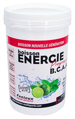 Boisson Energétique Fenioux Energie Progressive B.C.A.A - Citron Vert / Menthe - 600 g