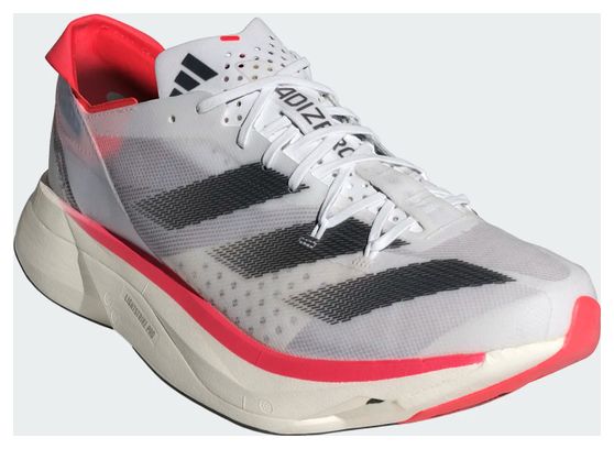 Adidas Adizero Adios Pro 3 White Red Unisex Shoes | Alltricks.com