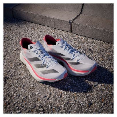 Adidas Adizero Adios Pro 3 White Red Unisex Shoes | Alltricks.com