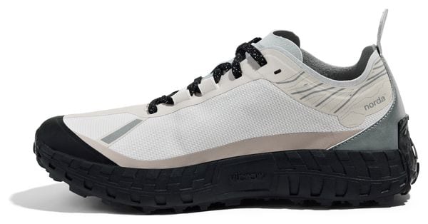 Norda 001 Cinder Beige/Negro Zapatillas de trail para mujer