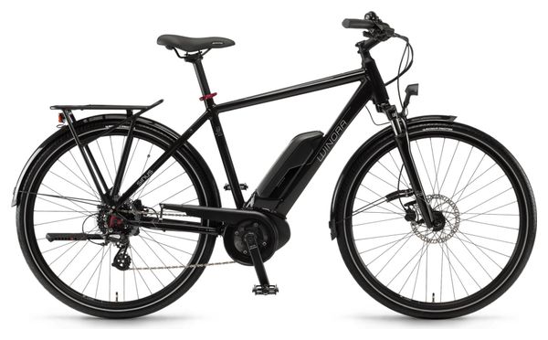 Winora Sinus Tria 7 Eco Bicicletta elettrica da città Shimano Altus 7V 400 Wh 700 mm Nero 2021