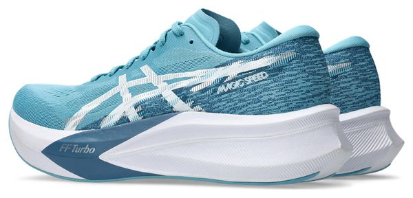 Chaussures Running Asics Magic Speed 4 Bleu/Blanc Homme