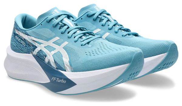 Chaussures Running Asics Magic Speed 4 Bleu/Blanc Homme