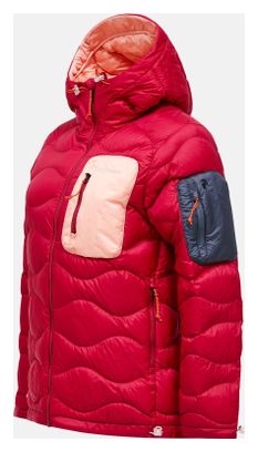 Peak Performance Helium Utility Down Kapuzenjacke Pink Frau