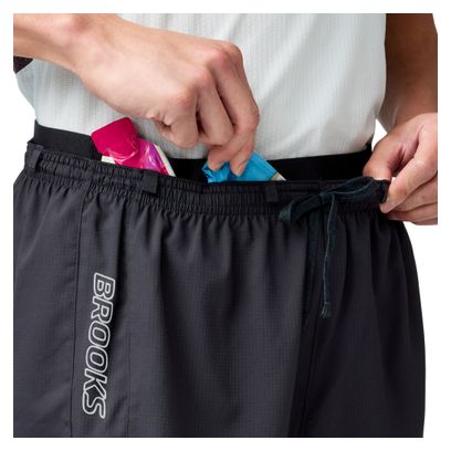 Brooks Cascadia korte broek zwart heren