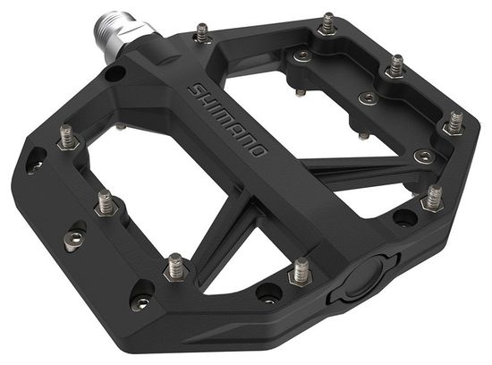 Paar Shimano GR400 Platte Pedalen Zwart