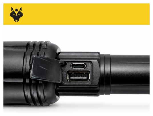 Lampe torche MAX100 - 800 lumens - Rechargeable