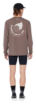 Maglia a maniche lunghe Circle Feel Good CAF 2.0 marrone unisex