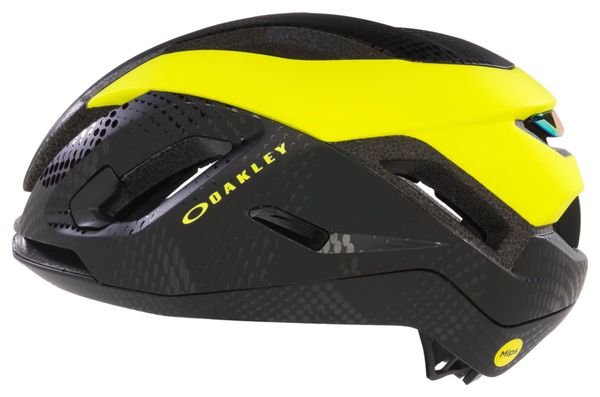Oakley ARO5 Race Mips Road Helm Zwart/Geel