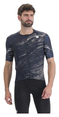 Maillot Sportful Cliff Supergiara de manga corta Azul