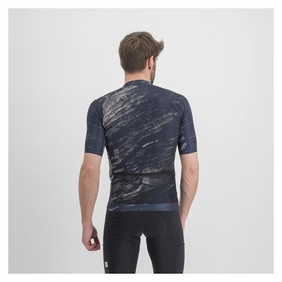 Maillot Sportful Cliff Supergiara de manga corta Azul