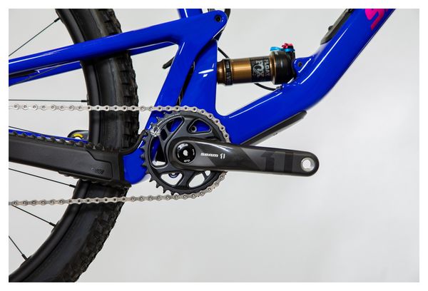Prodotto ricondizionato - Santa Cruz Tallboy5 Carbon CC All Mountain Bike Sram X01/GX Eagle AXS 12V 29'' Ultra Blue 2023