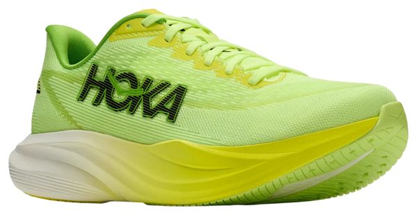 Scarpe da corsa Hoka Mach 7 Giallo/Verde da donna