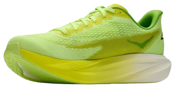 Scarpe da corsa Hoka Mach 7 Giallo/Verde da donna