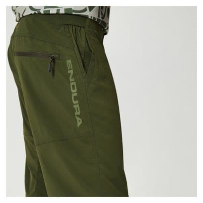 Endura Hummvee Lite Shorts mit Fell Grün