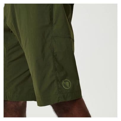 Short avec Peau Endura Hummvee Lite Vert