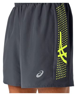 Asics Icon Shorts Grijs Heren