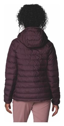 Chaqueta con capucha Columbia Powder Lite II Violeta para mujer