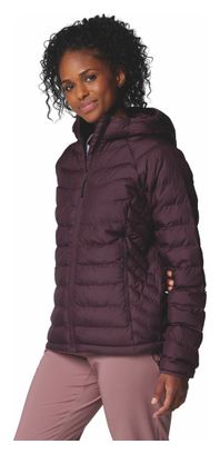 Chaqueta con capucha Columbia Powder Lite II Violeta para mujer