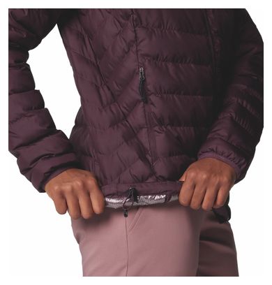 Chaqueta con capucha Columbia Powder Lite II Violeta para mujer