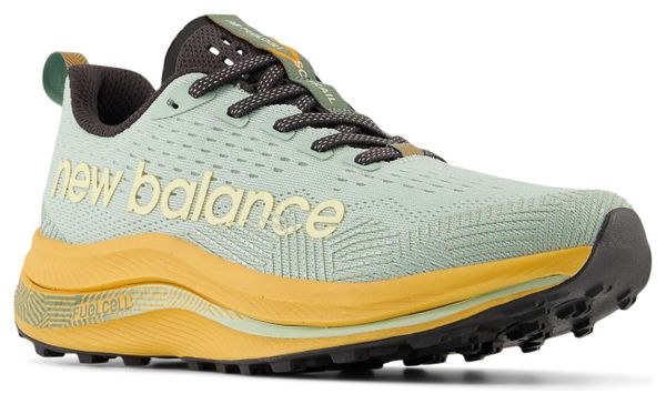 New Balance FuelCell SuperComp Trail Schuhe Grün/Orange Damen