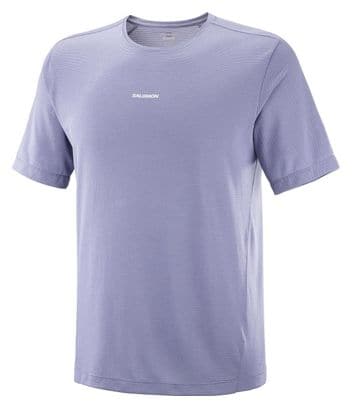 Maglia a maniche corte Salomon SHKout Core Blu Uomo