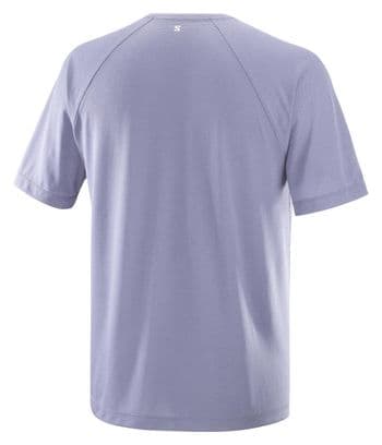 Maglia a maniche corte Salomon SHKout Core Blu Uomo