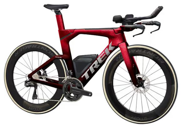 Trek Speed Concept SLR 7 Shimano Ultegra Di2 12V 700 mm Bicicleta Triatlón Rojo/Negro