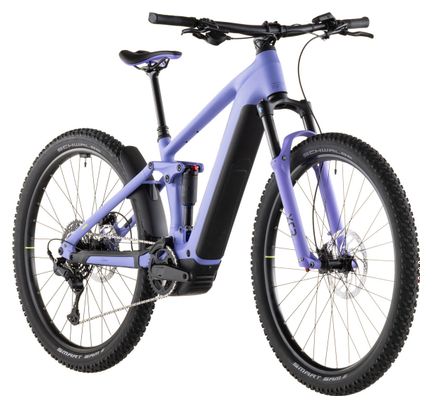 VTT Électrique Tout-Suspendu Cube Stereo Hybrid One22 Pro 600 Shimano Cues 10V 600 Wh 29'' Violet Lucid Lilac 2026