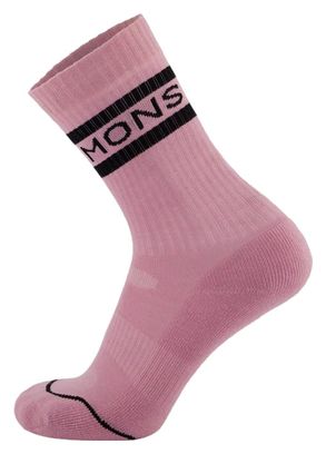 Mons Royale Signature Crew Sock Unisex Pink