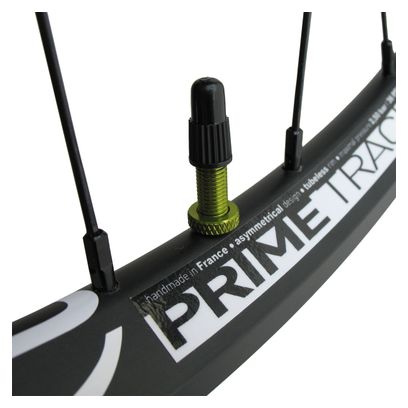 VAR Kit 2 Tubeless Ventile 35mm Aluminium Grün