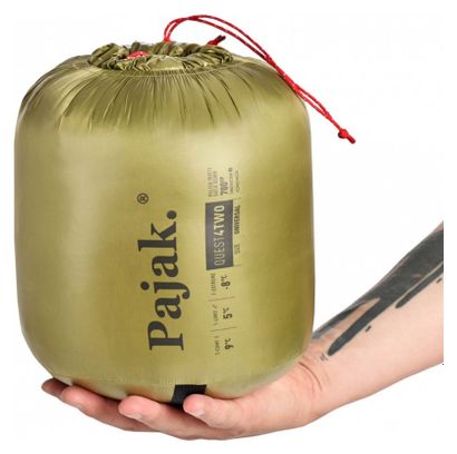 Sac de Couchage Pajak Quest 4two Vert