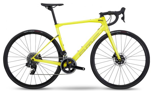 BMC Roadmachine Four Road Bike Sram Rival eTap AXS 12S 700 mm Yellow 2022 Alltricks