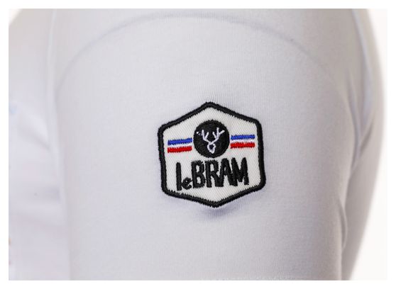 T-Shirt LeBram a manica corta con tasca Lafaye Bianco