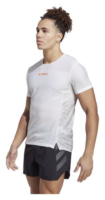 Camiseta de manga corta adidas Terrex Agravic Pro Blanca