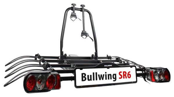 Bullwing -  Porte-vélos D'attelage Plateforme Pour 4 Vélos Bullwing Sr6